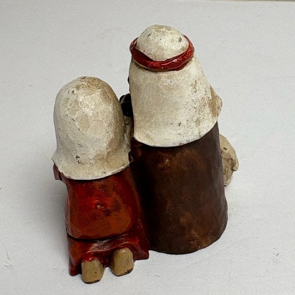 Miniature Resin Nativity Scene Figurine Set